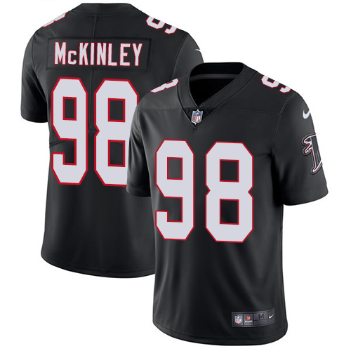 2019 men Atlanta Falcons #98 McKinley black Nike Vapor Untouchable Limited NFL Jersey